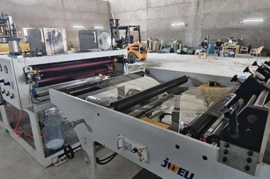 Makina ena akuluakulu a PET sheet extrusion adafika mufakitale ya custermer