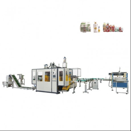 2ltr Single Die Head Double Station Blow Molding Machine ya Mabotolo