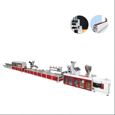 JWELL PVC mazenera High Speed ​​Profile Extrusion Line