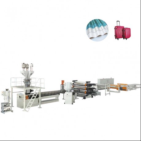 Mapepala a PC PMMA GPPS & Plate Extrusion Line