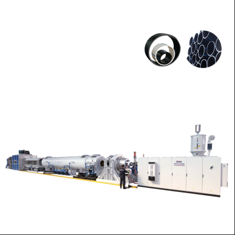 HDPE Madzi Chitoliro / Gasi chitoliro Mphamvu yopulumutsa ndi Mkulu Liwiro Extrusion Line