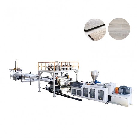 SPC Stone-pulasitiki Environment Floor Extrusion Line kuchokera ku Jwell Machinery China